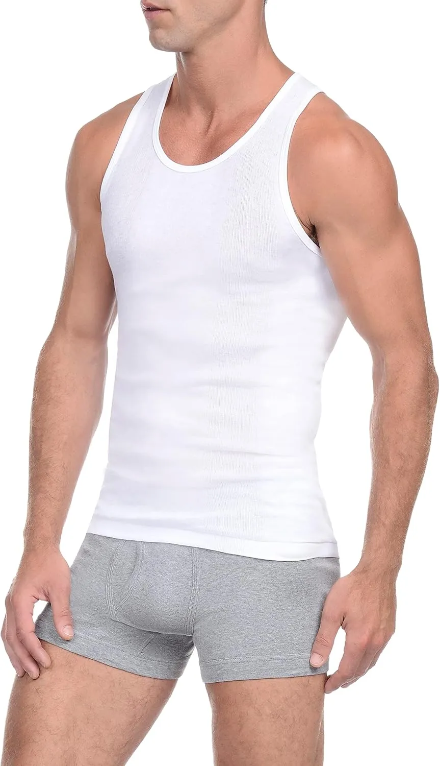 2(X)IST Men's Essential Cotton Tank Top 3-Pack