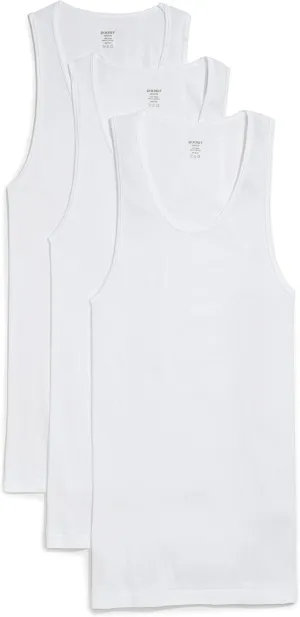 2(X)IST Men's Essential Cotton Tank Top 3-Pack
