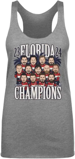 500 LEVEL Florida Hockey World Champs Women's Tank Top