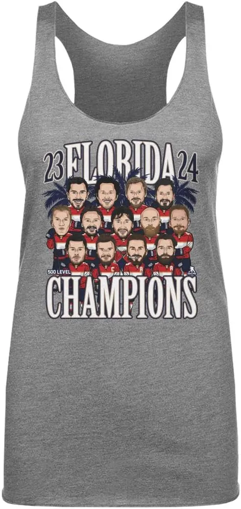 500 LEVEL Florida Hockey World Champs Women's Tank Top