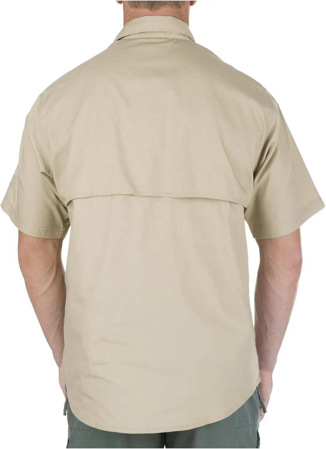 5.11 Tactical Mens Button Down Short Sleeve Shirt with Pockets, Taclite Pro, Style 71175ABR