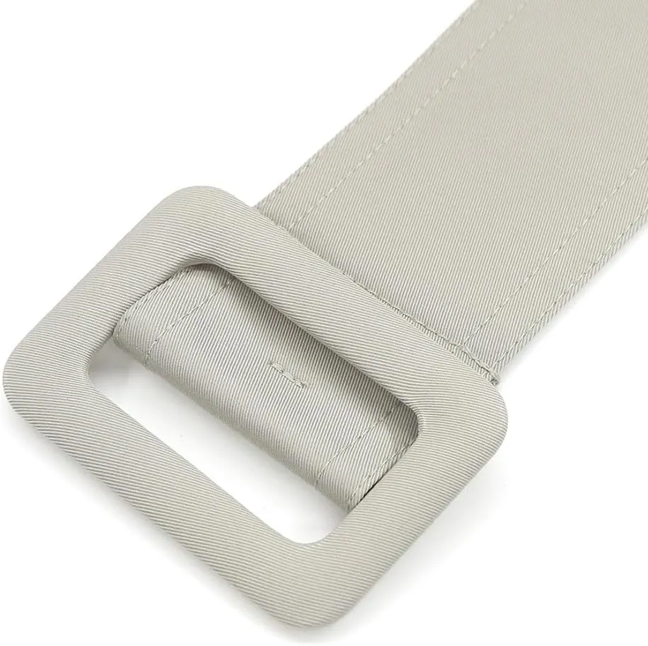 63" x 1.97" Trench Coat Belt Replacement No Hole Waist Band Fixed Buckle Tie Belt for Overcoat