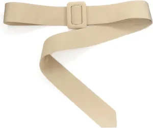 63" x 1.97" Trench Coat Belt Replacement No Hole Waist Band Fixed Buckle Tie Belt for Overcoat