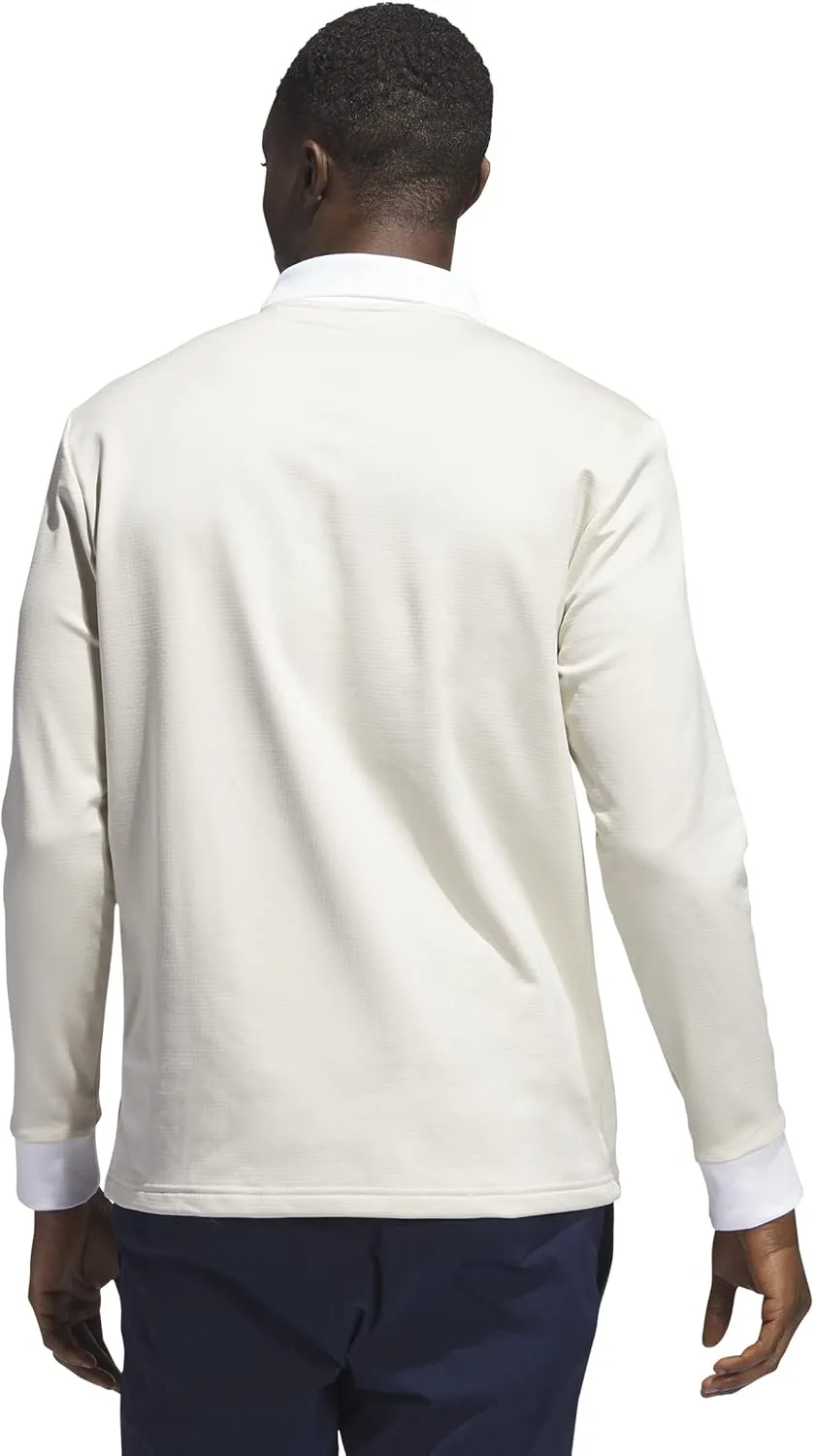 adidas Men's Essentials Long Sleeve Golf Polo Shirt