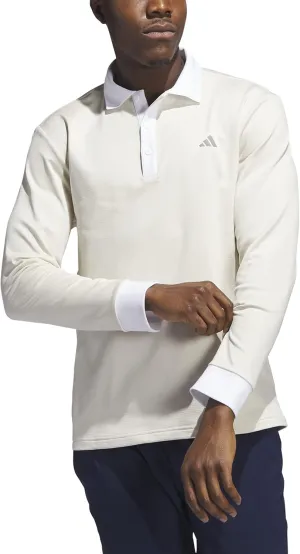 adidas Men's Essentials Long Sleeve Golf Polo Shirt