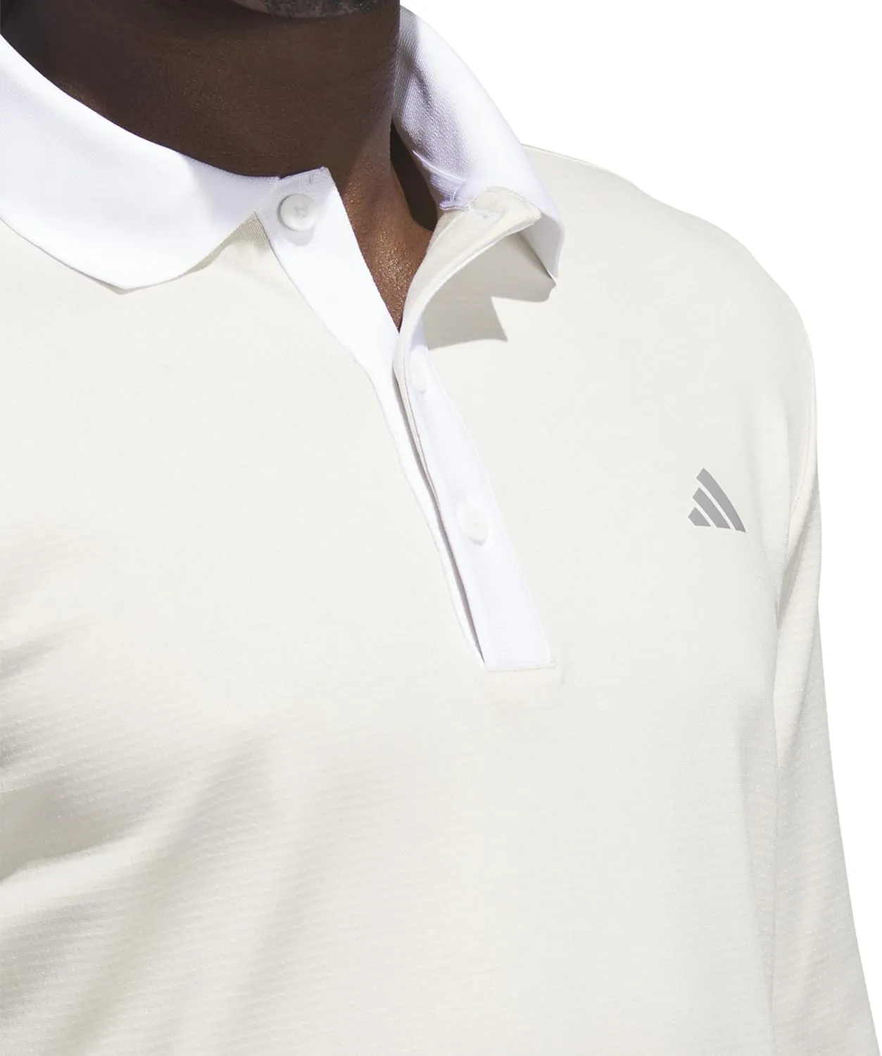 adidas Men's Essentials Long Sleeve Golf Polo Shirt
