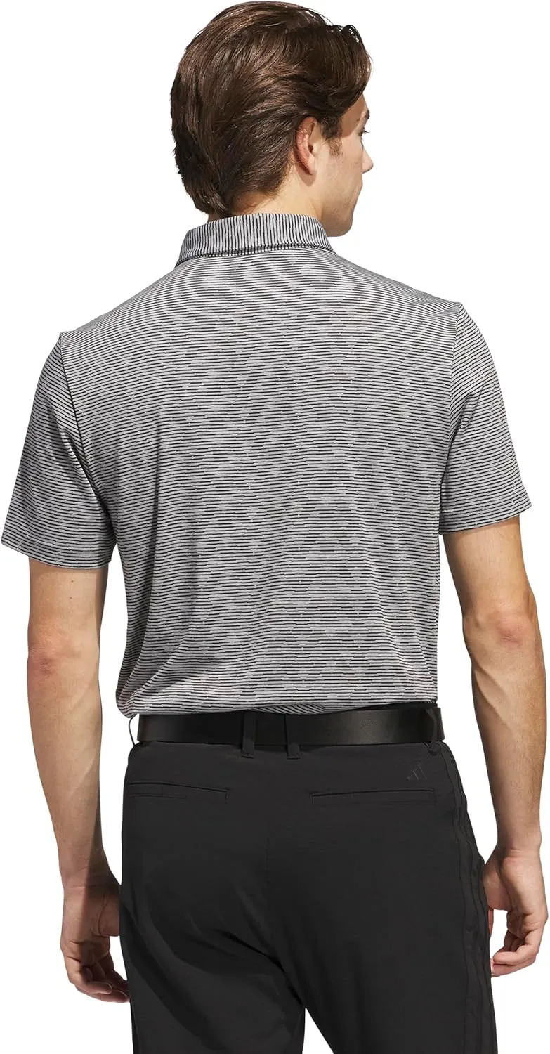 adidas Men's Go-to Printed Stripe Polo Shirt
