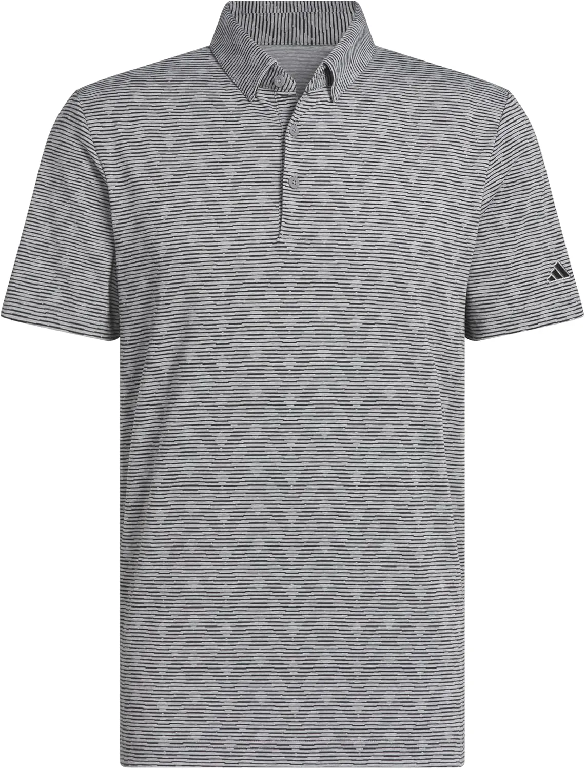 adidas Men's Go-to Printed Stripe Polo Shirt