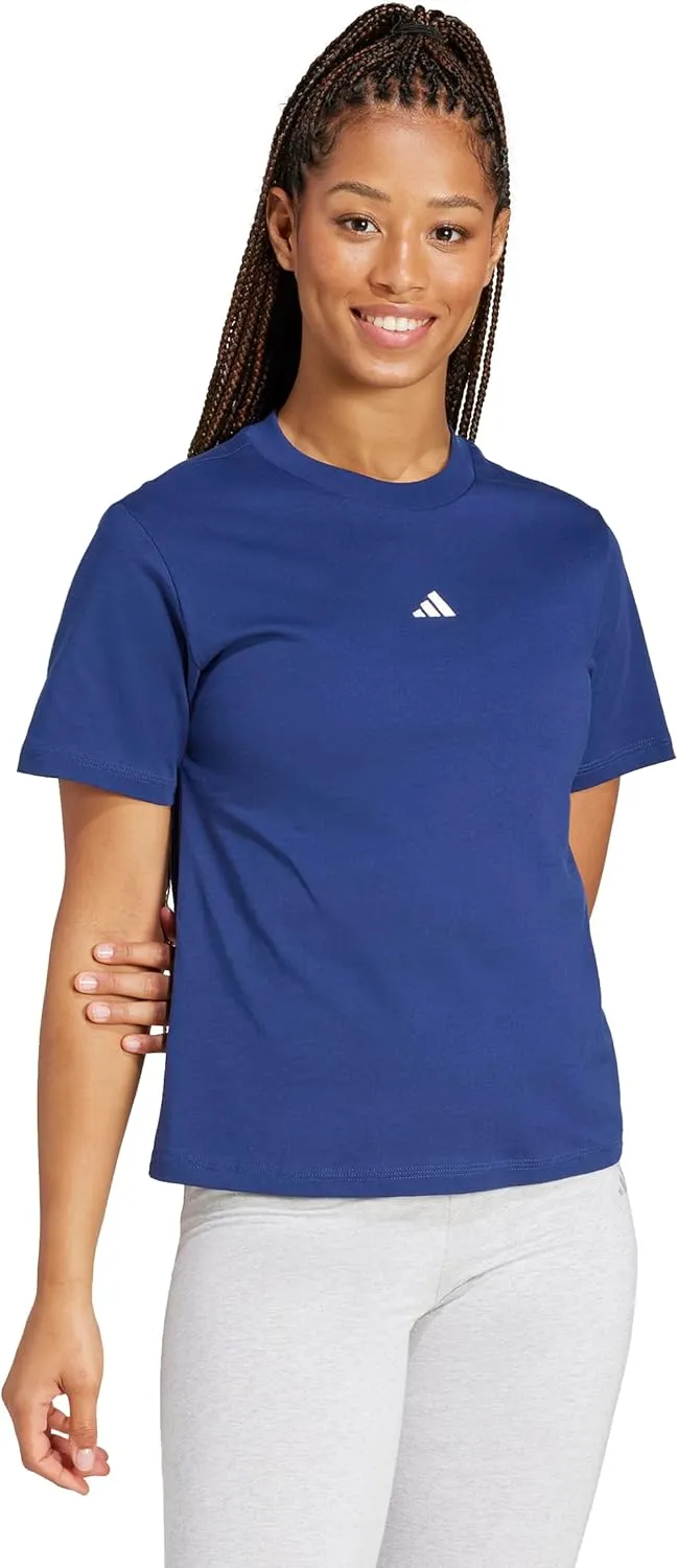 adidas Women's Essentials Small Logo Cotton T-Shirt