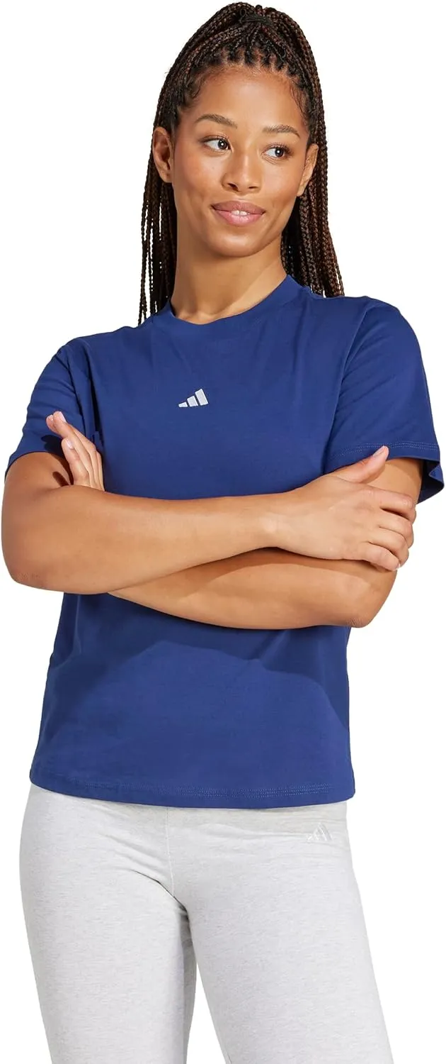 adidas Women's Essentials Small Logo Cotton T-Shirt