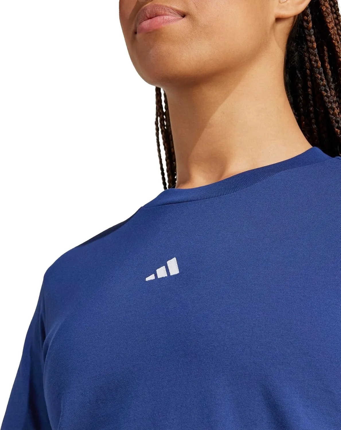 adidas Women's Essentials Small Logo Cotton T-Shirt