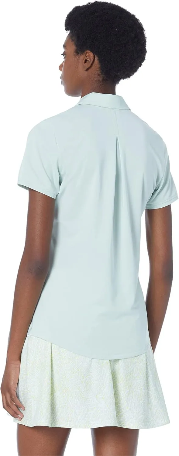 adidas Women's Ultimate365 Primegreen Short Sleeve Polo Shirt