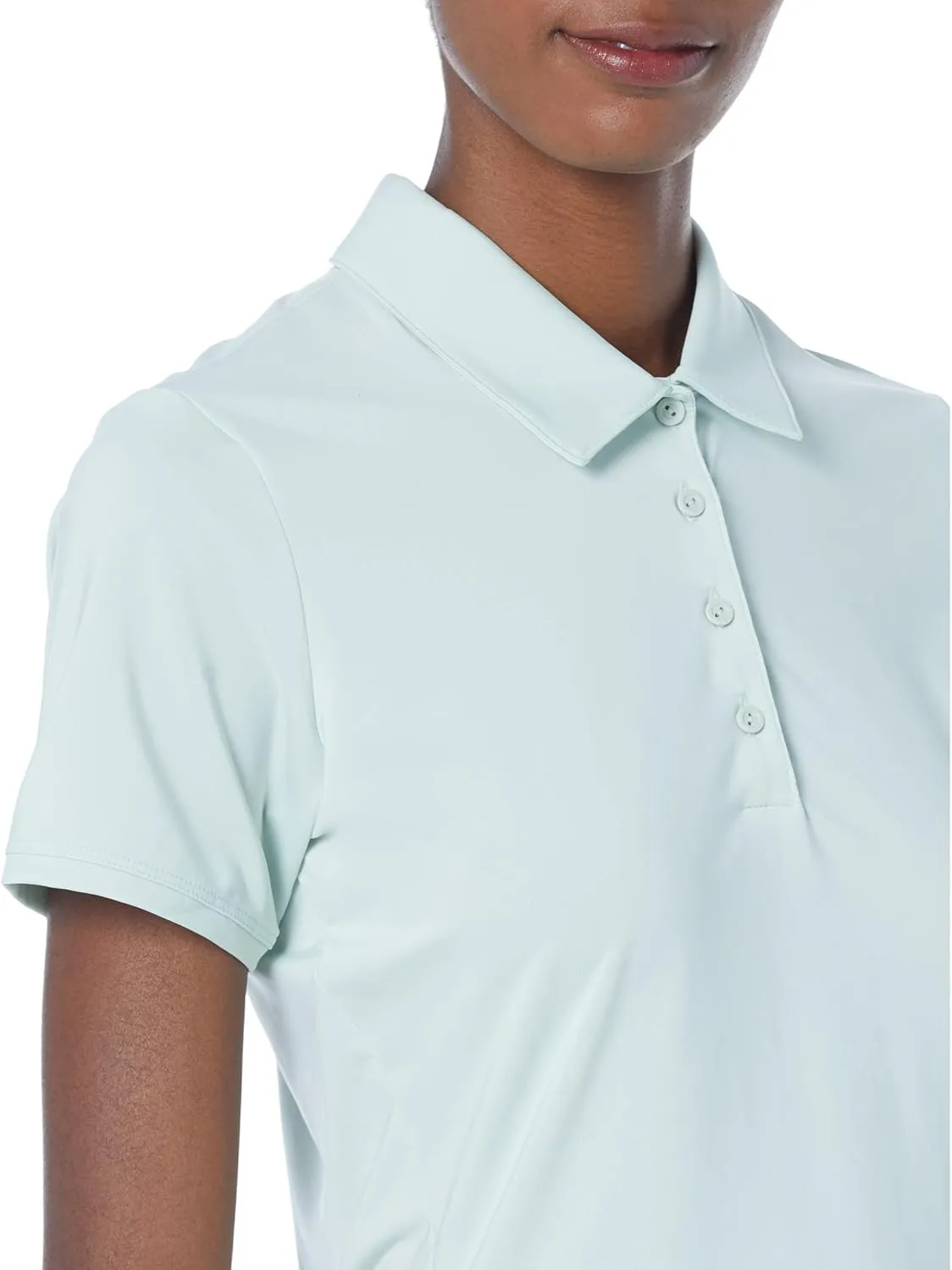 adidas Women's Ultimate365 Primegreen Short Sleeve Polo Shirt
