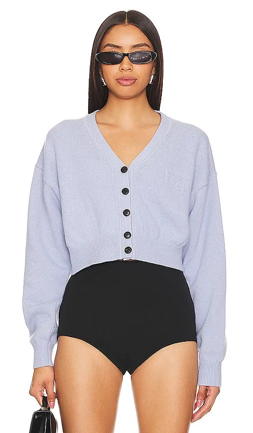 Alexander Wang V-neck Cardigan in Blue