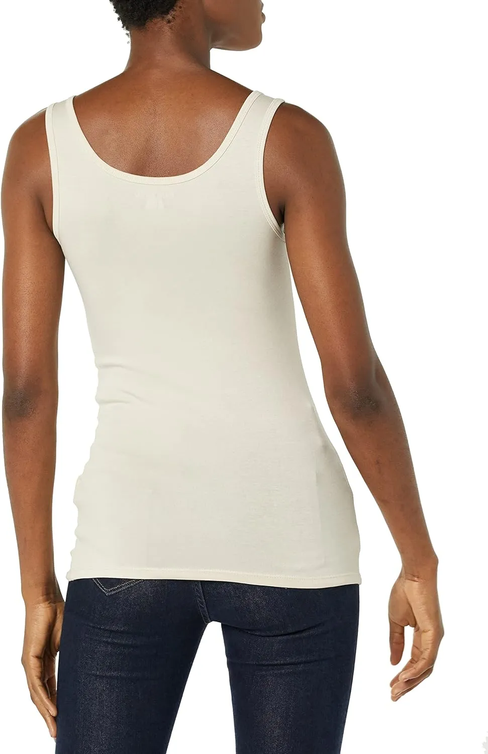 Amazon Essentials Women's Slim-Fit Tank Top, Pack of 2