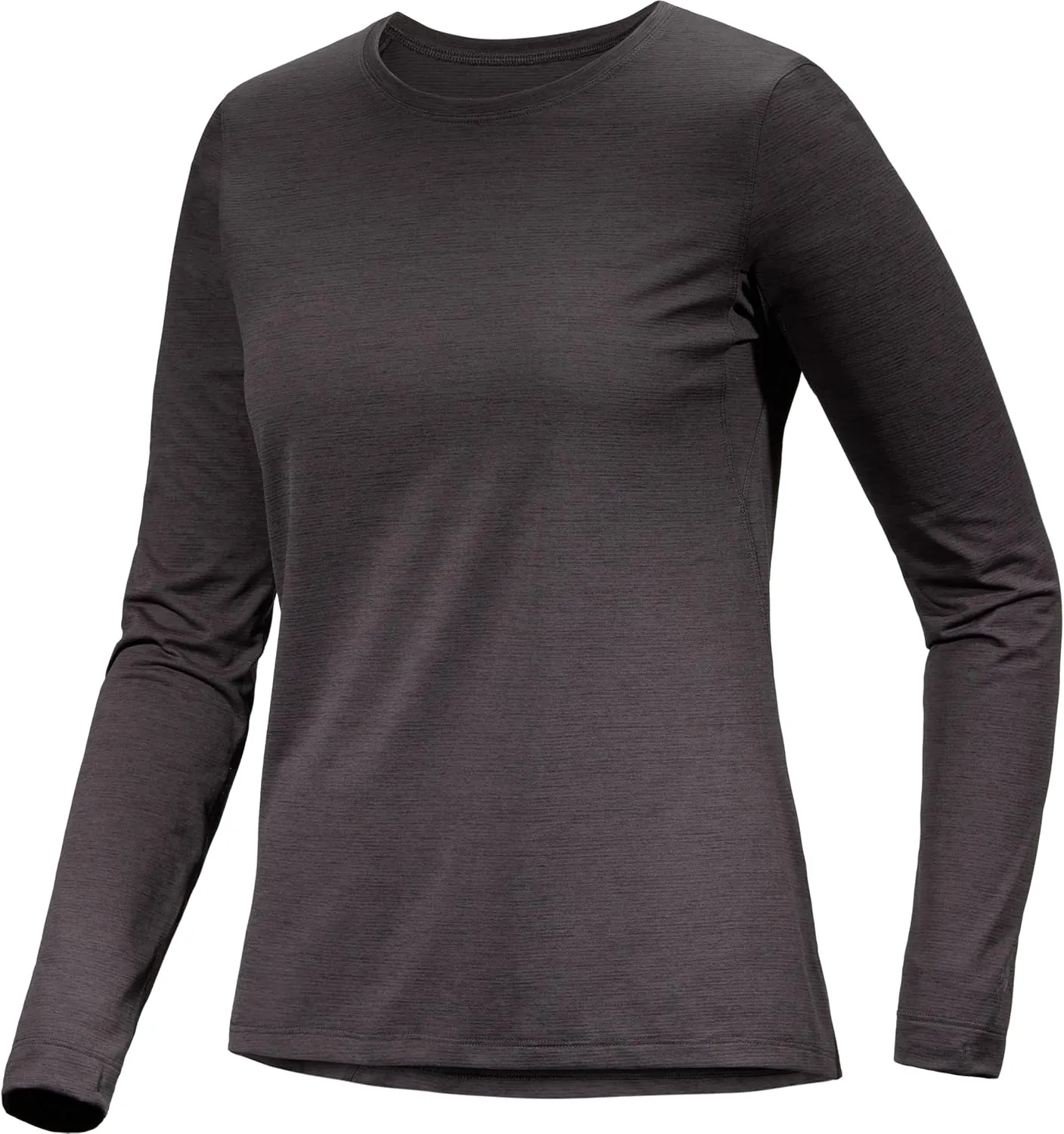 Arc'teryx Taema Crew Neck Long Sleeve Shirts for Women | Quick Dry Long Sleeve Workout Shirts - Hiking Running Fitness Tops