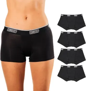Bambody Absorbent Boy Short, Period Underwear for Women and Teens - Protective - Soft, Comfortable, Breathable