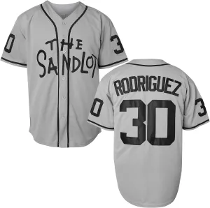 Bel Air Jersey Shirt Sleeve Benny 'The Jet' Rodriguez #30 The Sandlot Legends T Shirt 3D Print Fashion Baseball Jersey S-3XL