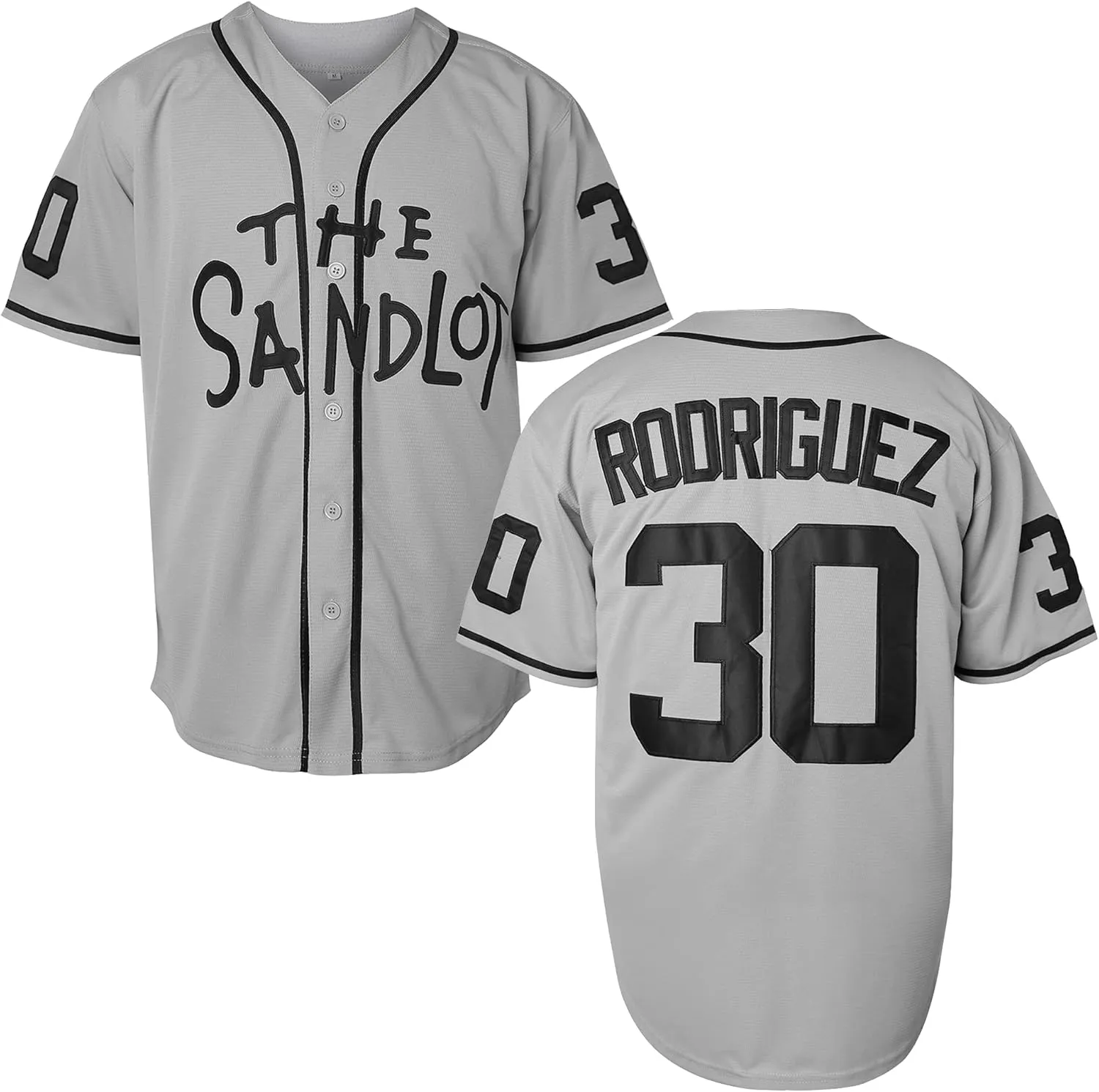 Bel Air Jersey Shirt Sleeve Benny 'The Jet' Rodriguez #30 The Sandlot Legends T Shirt 3D Print Fashion Baseball Jersey S-3XL
