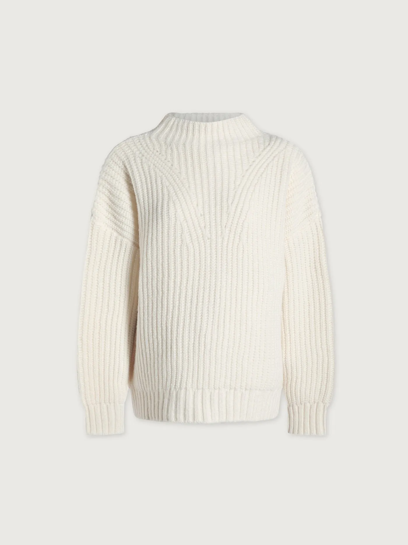 Blossom Mock Neck Knit Sweater
