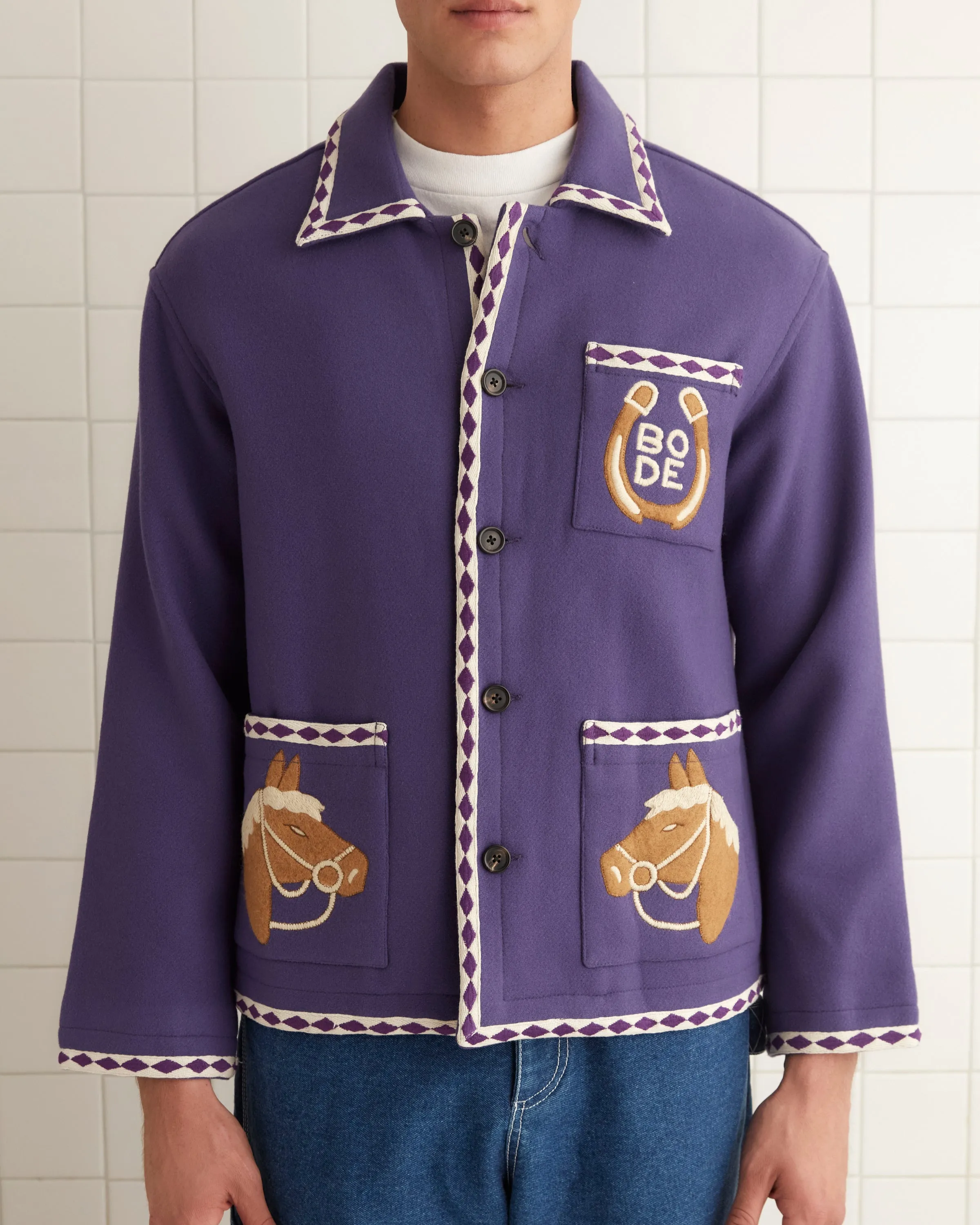 Bronco Appliqué Jacket