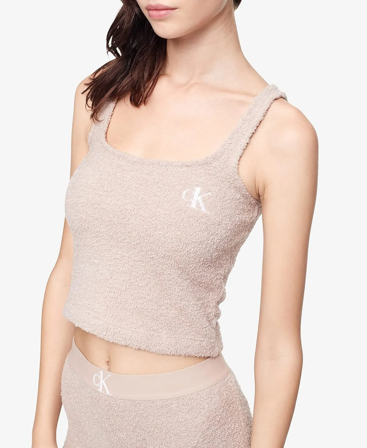 Calvin Klein Women's Ck One Plush Lounge Tank Top