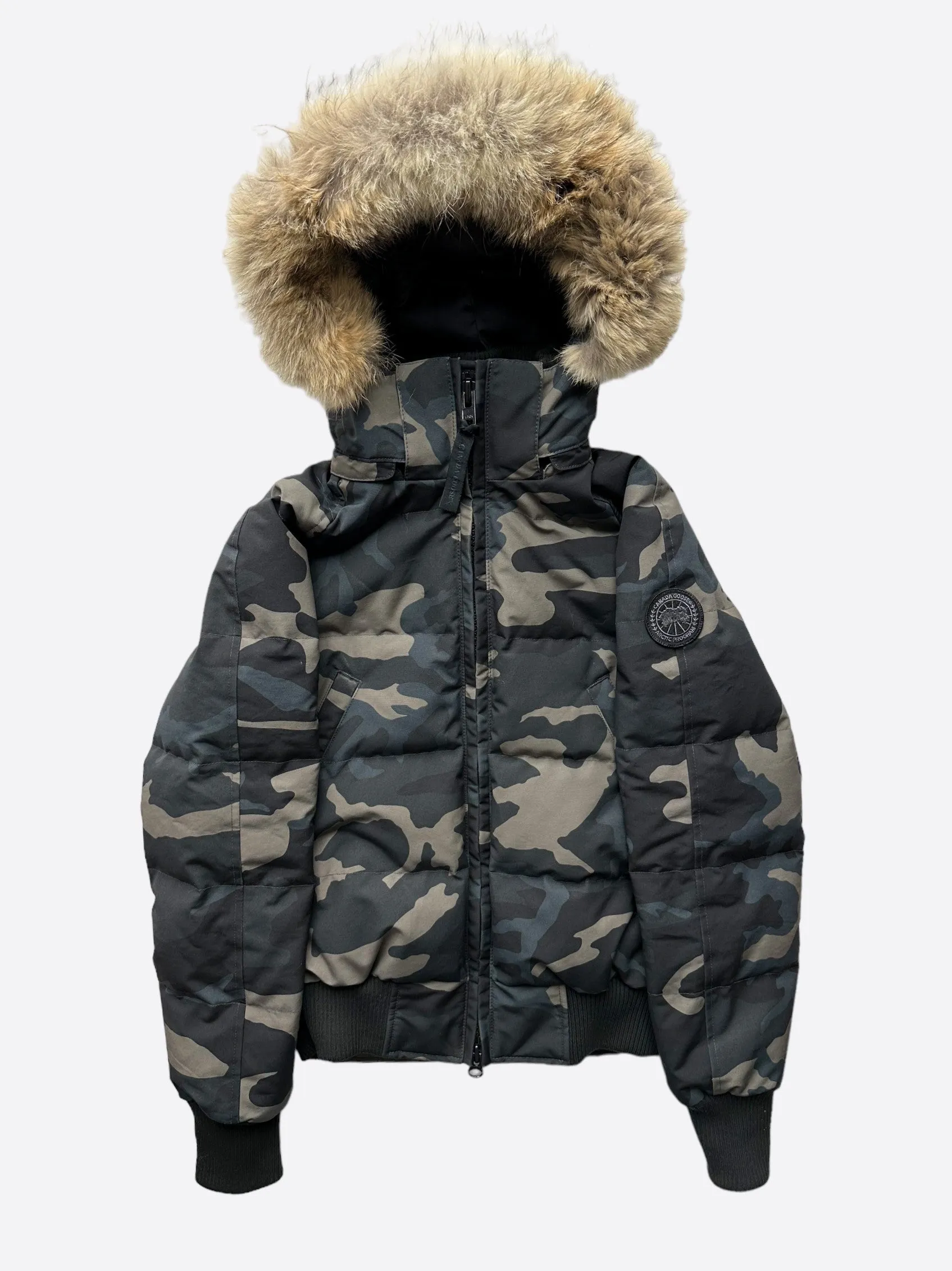 Canada Goose Black Camo Savona Black Label Women's Jacket