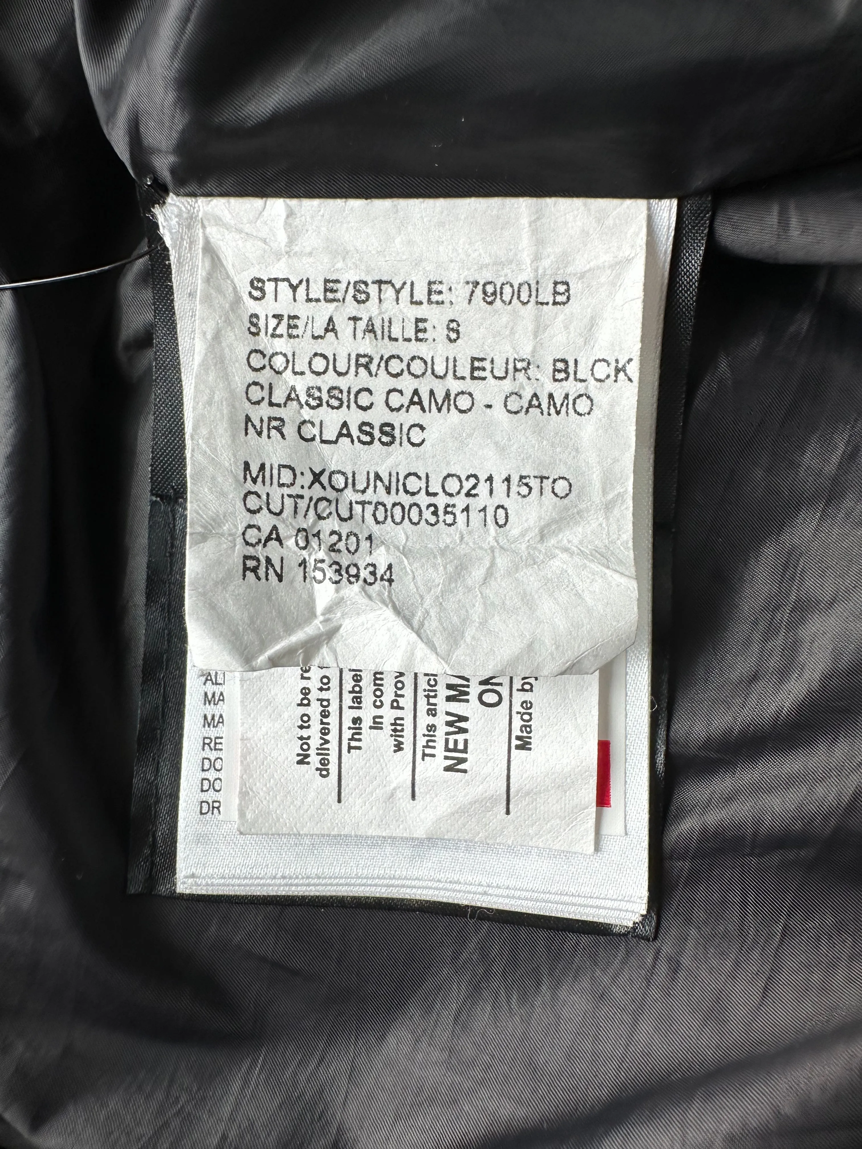 Canada Goose Black Camo Savona Black Label Women's Jacket