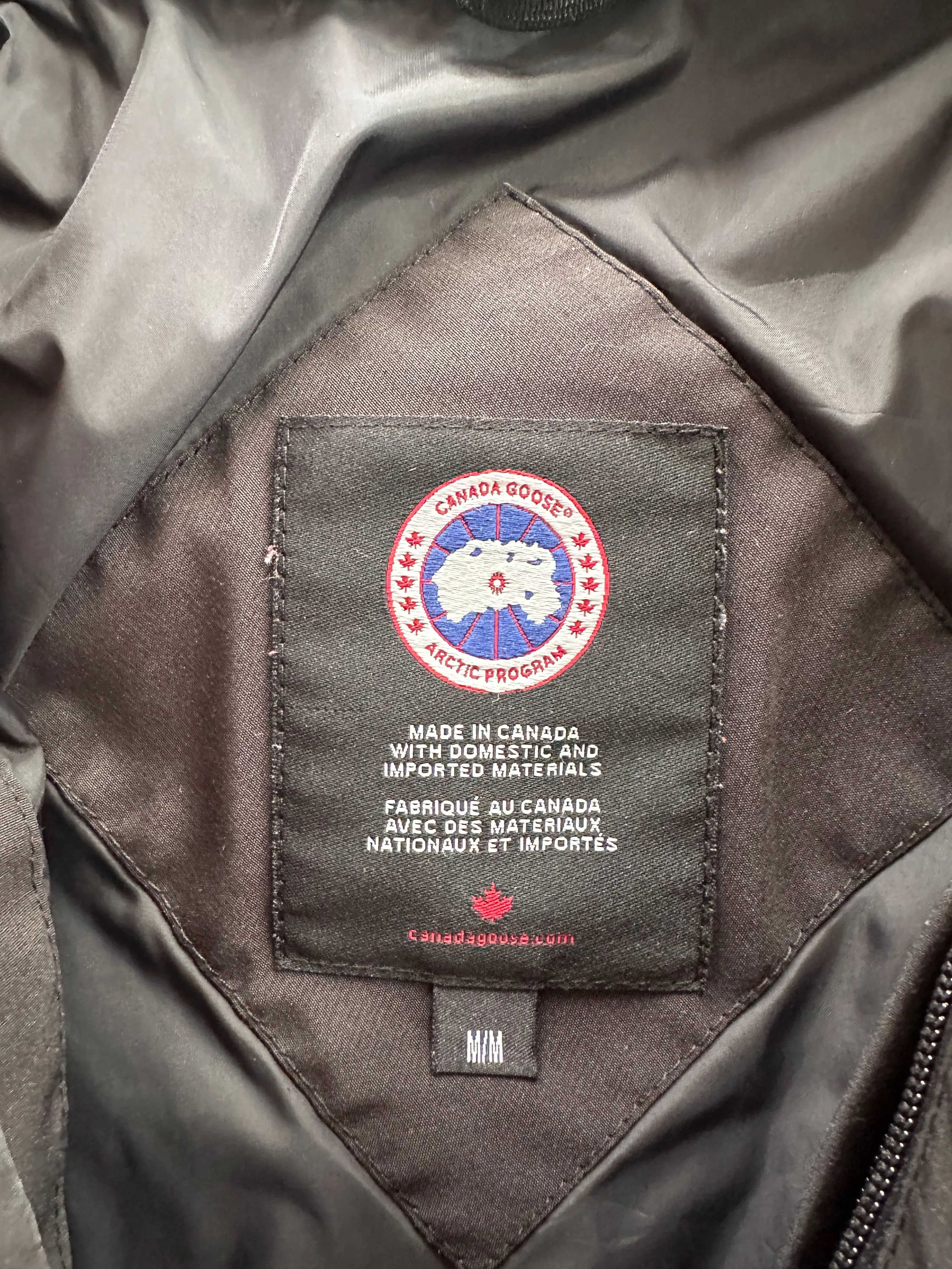Canada Goose Black Wyndham Men's Jacket