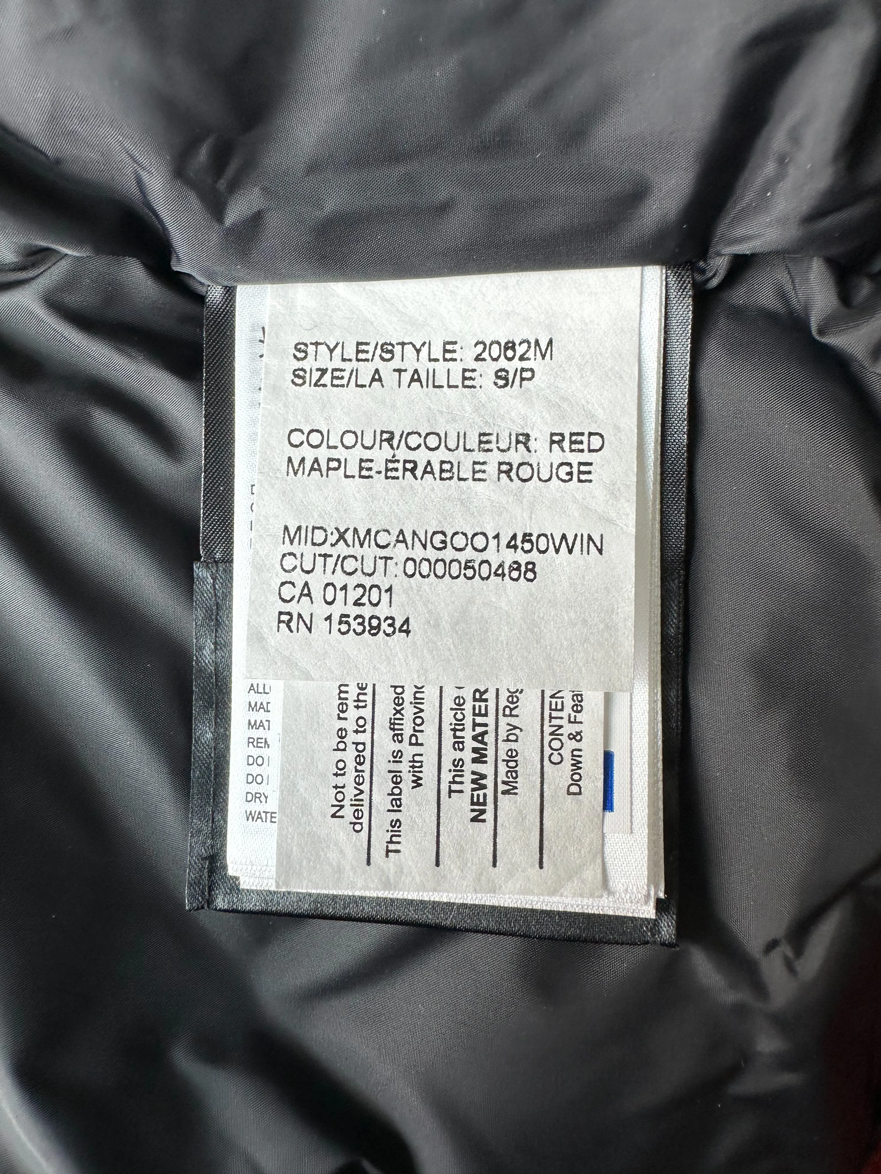 Canada Goose Maple Red Langford Men's Jacket