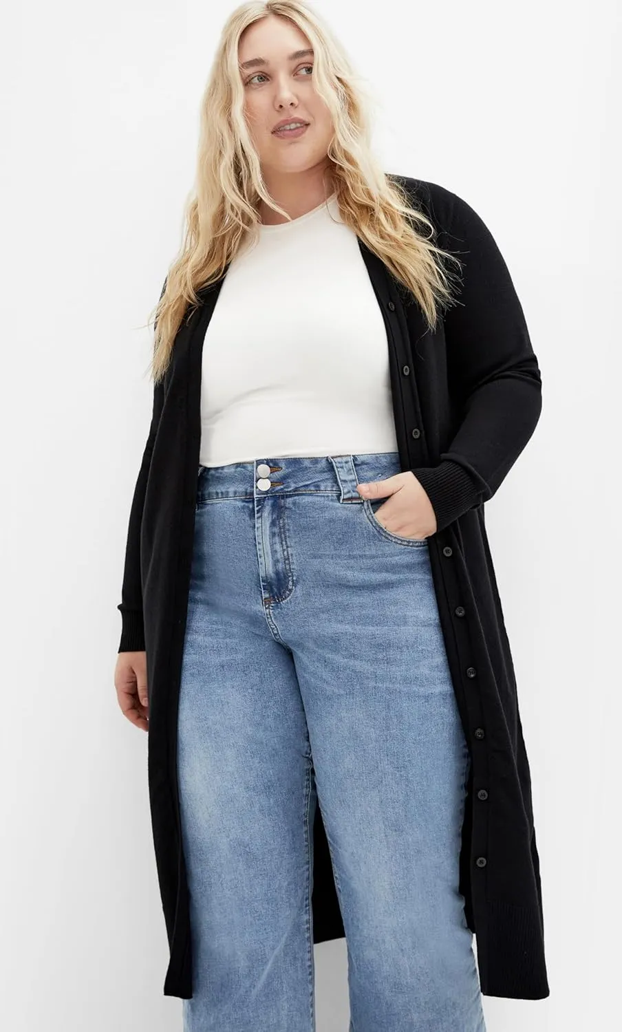 City Chic Women's Plus Size Cardigan-Josie