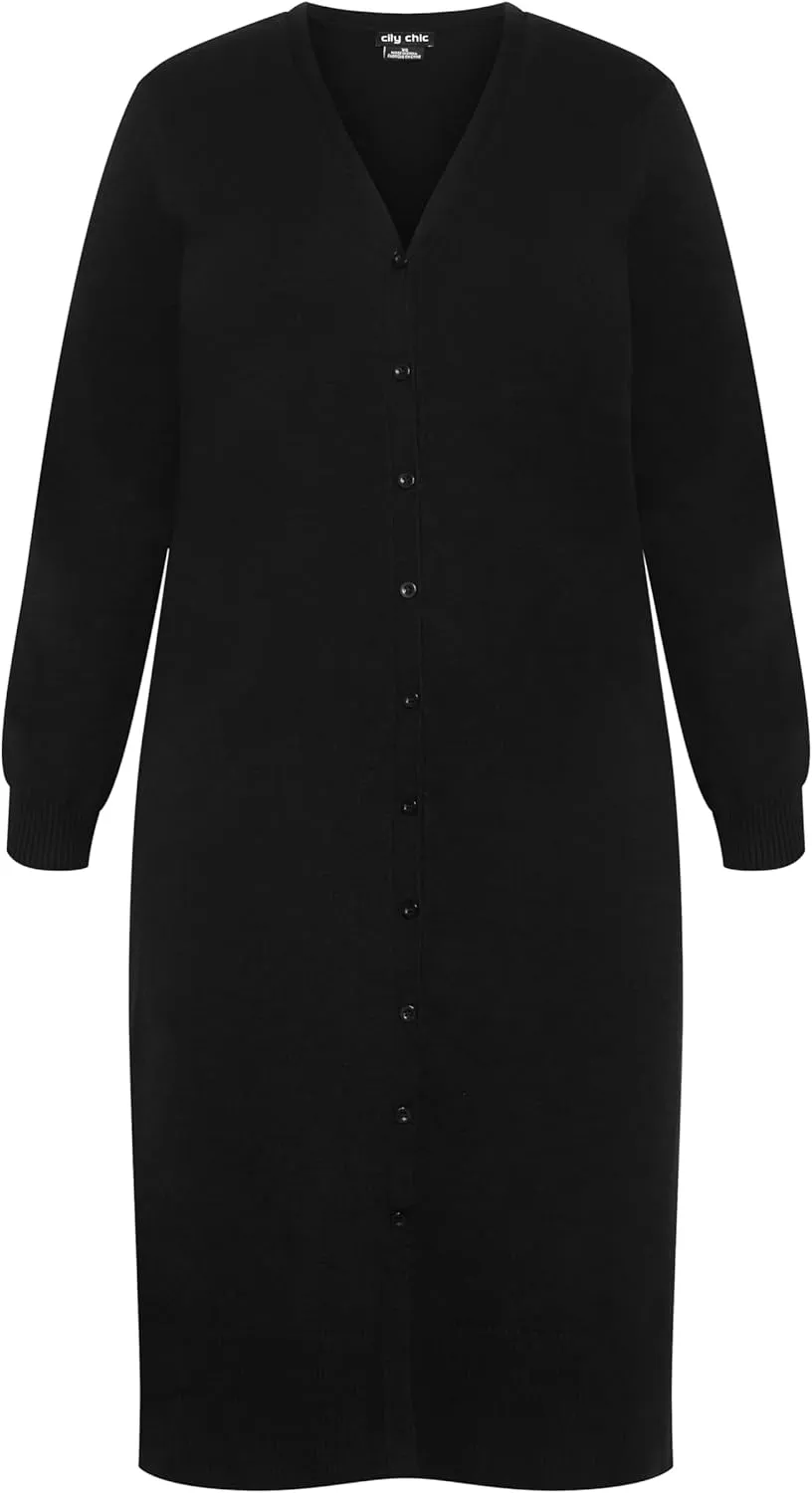 City Chic Women's Plus Size Cardigan-Josie