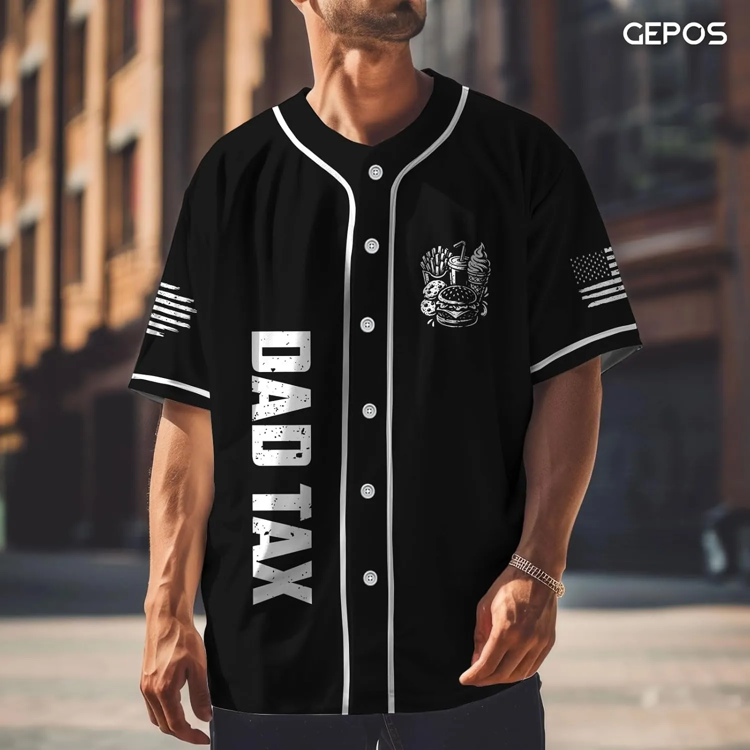 Dad Baseball Shirt, Father Soccer Jersey, Dad Gifts from Daughter Son, Gifts for Dad, Small