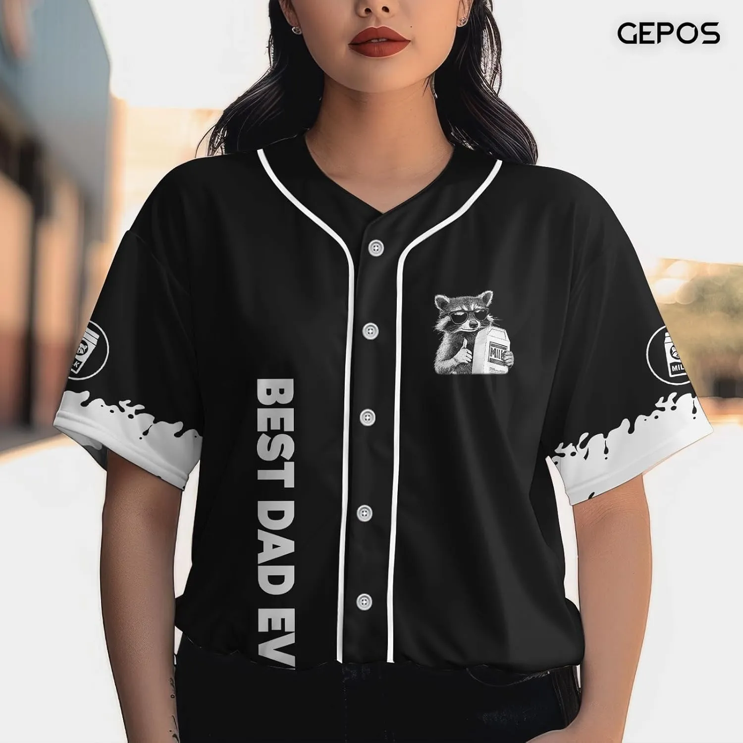 Dad Baseball Shirt, Father Soccer Jersey, Dad Gifts from Daughter Son, Gifts for Dad, Small