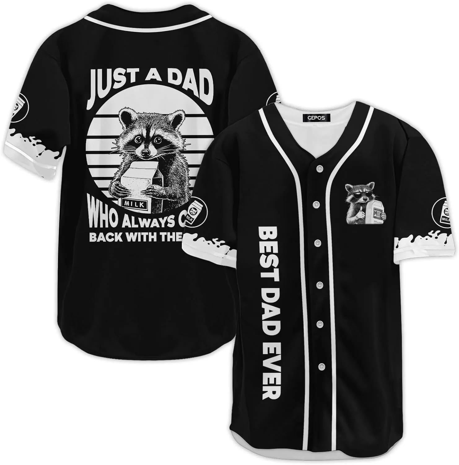 Dad Baseball Shirt, Father Soccer Jersey, Dad Gifts from Daughter Son, Gifts for Dad, Small