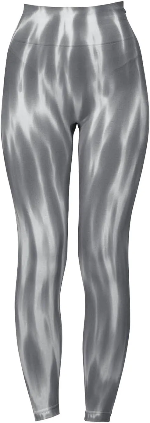 DGZTWLL Butt Lifting Leggings for Women Seamless High Waist Fitness Sport Yoga Pants Tie-Dye TummyControl Gym Workout