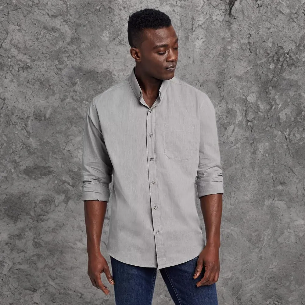Eddie Bauer Men's Voyager Flex Long-Sleeve Shirt