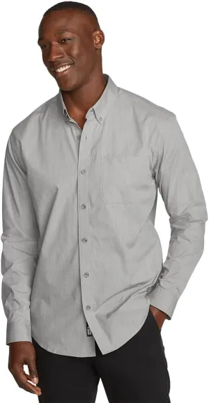 Eddie Bauer Men's Voyager Flex Long-Sleeve Shirt