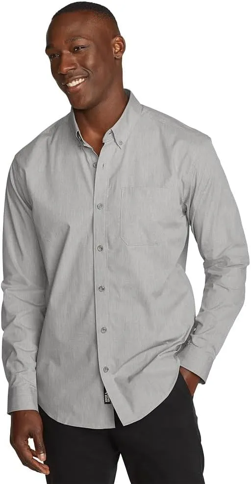Eddie Bauer Men's Voyager Flex Long-Sleeve Shirt