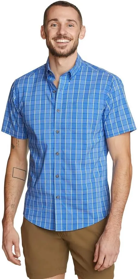 Eddie Bauer Men's Voyager Flex Short-Sleeve Shirt