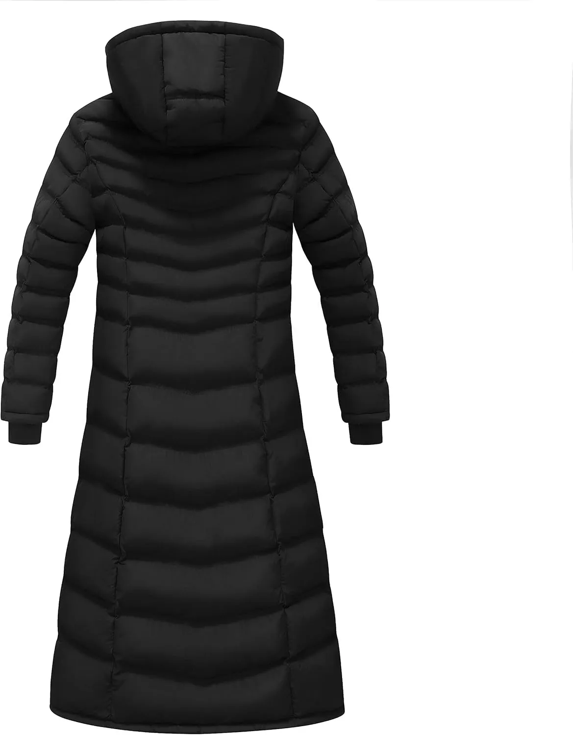 ELORA 47" Women's Winter Coat Heavyweight Full Length Fleece Lined Maxi Puffer Long Coat