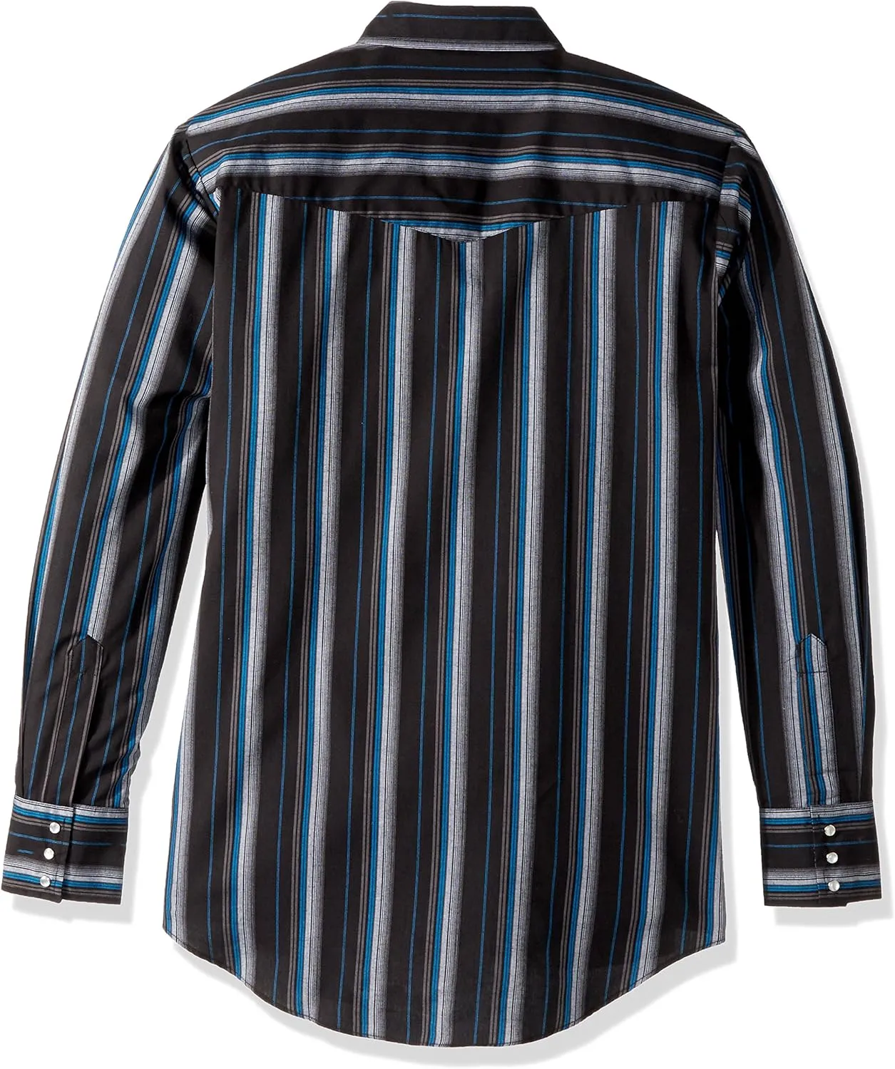 ELY CATTLEMAN Men's Long Sleeve Stripe Western Shirt