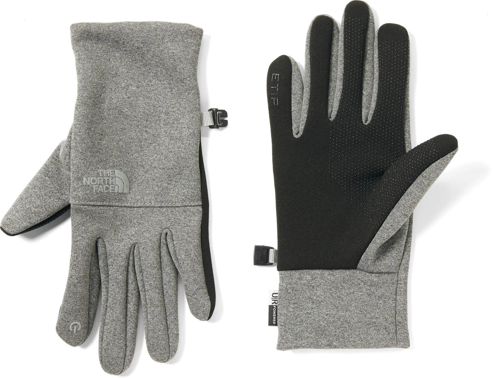 Etip Recycled Gloves - Men's The North Face, Gray