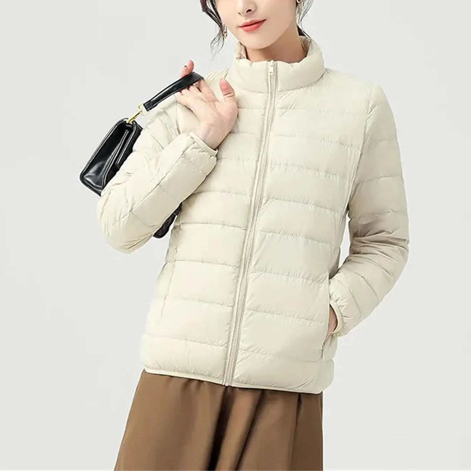 Fashion Parkas Women's Puffer Jacket Winter Outerwear Loose Thicken Warm Cotton Padded Coat Ladies Down Cotton Jacket