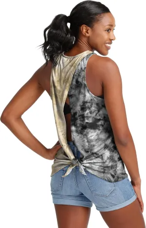 FOCO Women's NFL Team Logo Tie Breaker Tank Top Shirt