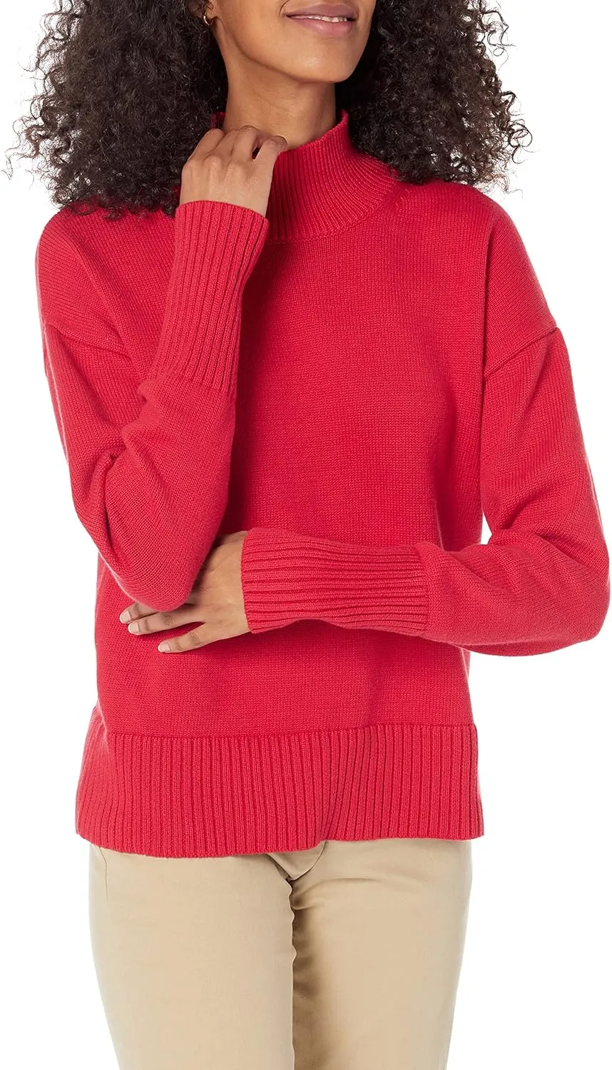 GAP Women's Cotton Turtleneck Sweater