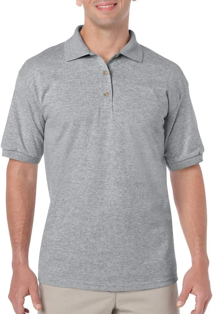 Gildan Adult DryBlend Jersey Short Sleeve Polo Shirt