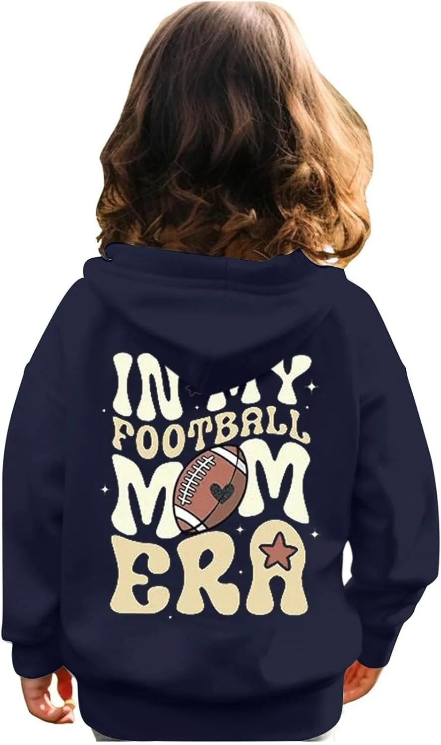Girls Heart Graphic Print Girls Casual Long Sleeve Hoodies Cute Oversized Fleece Thermal Sweatshirt Tops With Pockets