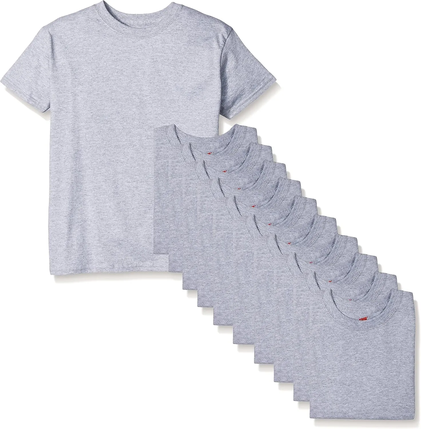 Hanes Boys' Comfortsoft T-Shirt (Pack Of 12)