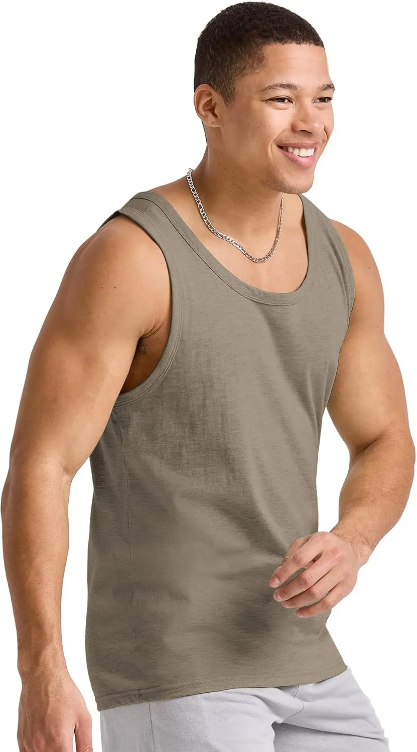Hanes Originals Top, 100% Cotton Men, Sleeveless Tank Shirt